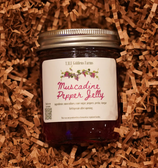 Muscadine Pepper Jelly