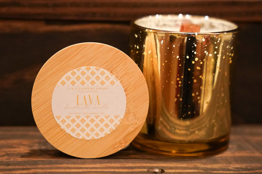 Gold Lava Candle 10oz