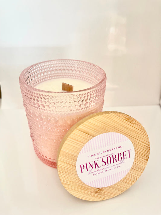 Pink Sorbet Candle- 8 oz