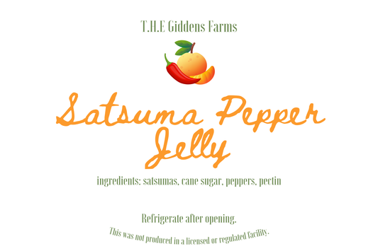 Satsuma Pepper Jelly